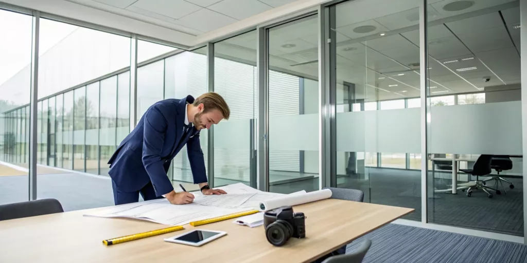 Premises liability lawyer building a strong case by reviewing evidence.
